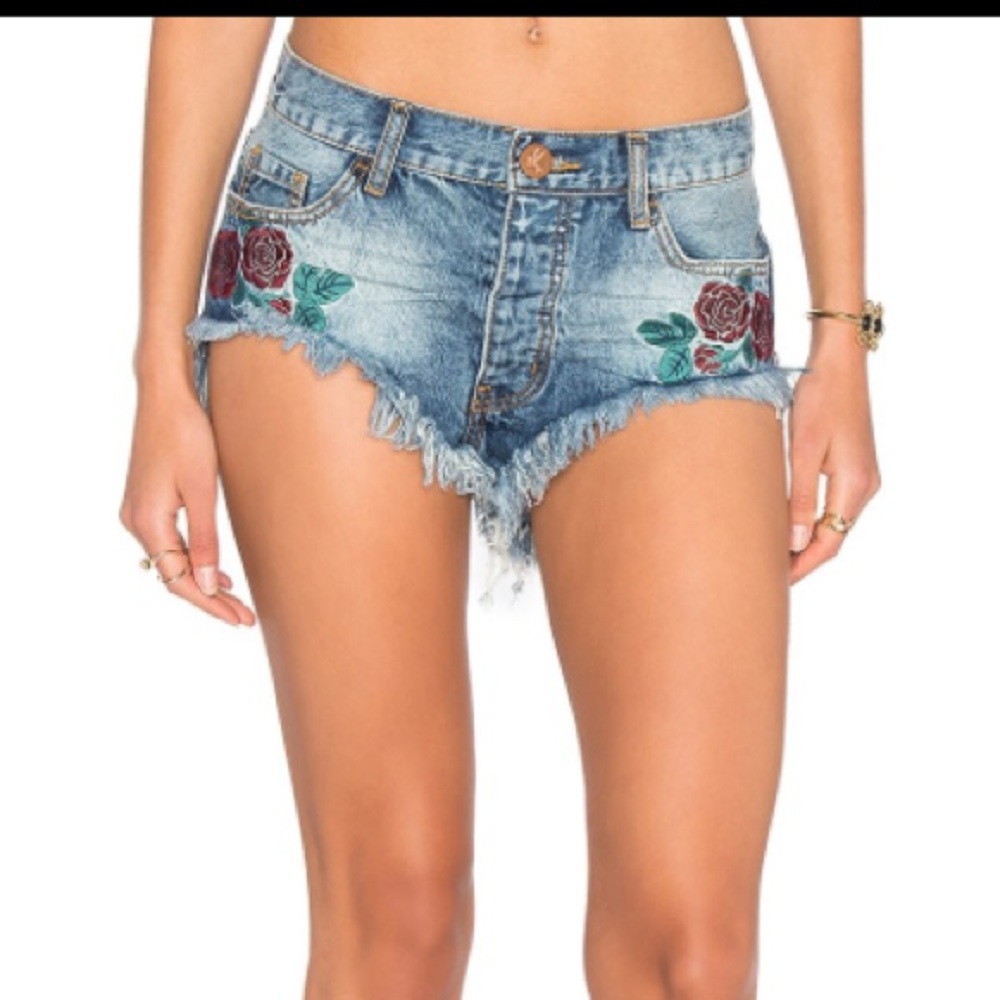 BNWOT One Teaspoon Roller Shorts